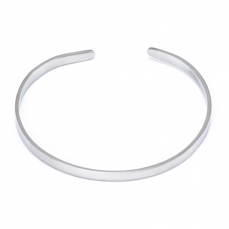 Bratari din argint fara piatra - Bratara fixa din argint 925 rodiat , Sonis Silver