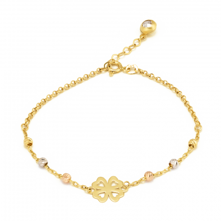 Bratari pentru EA - Bratara din aur 585/ 14 kt, galben, rose si alb