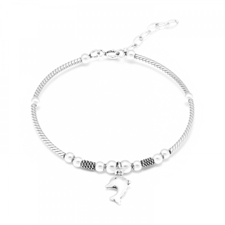 Bratari din argint fara piatra - Bratara fixa, usor reglabila  din argint 925, Sonis Silver