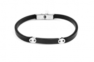Produse - Bratara din otel inoxidabil,, Culoare: negru, Barbati, Sonis Silver