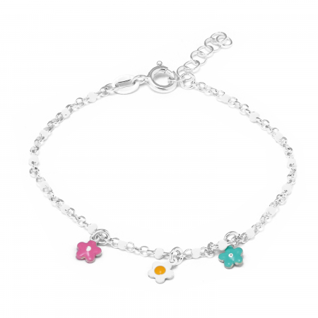 Bratari- COPII - Bratara pentru copii, din argint 925 , Piatra: email, Culoare: multicolor , Sonis Silver