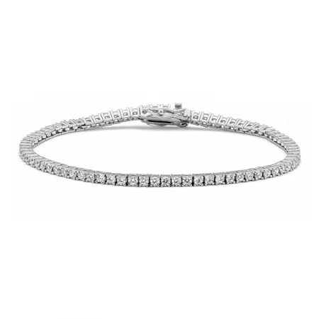 Produse - Bratara tip '' Tennis '' din argint 925 rodiat , Piatra : zirconia fatetata , Culoare : transparenta , Sonis Silver