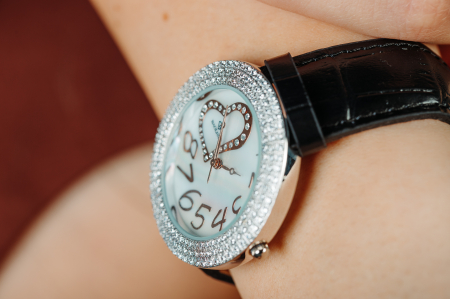 Ceas din argint 925 rodiat si curea din piele naturala ,  Sonis Silver [1]