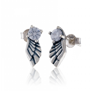 Produse - Cercei din argint 925, Piatra: zirconia fatetata, Culoare: alb , Sonis Silver