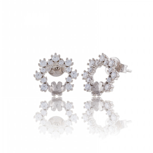 Cercei din argint 925, Piatra: cubic zirconia, Culoare : transparenta ,Sonis Silver [0]