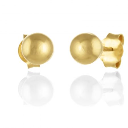 CERCEI - Cercei din argint 925 placat cu aur de 14 kt , Sonis Silver