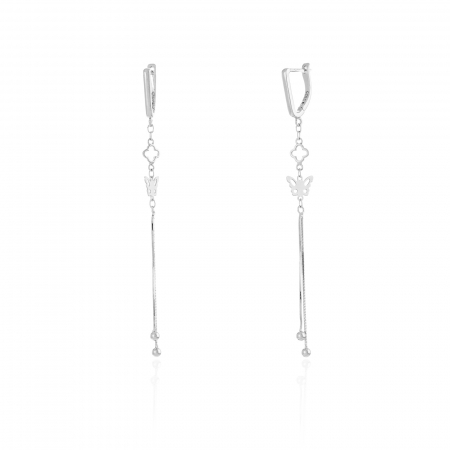 Cercei lungi - Cercei din argint 925 rodiat, Sonis Silver