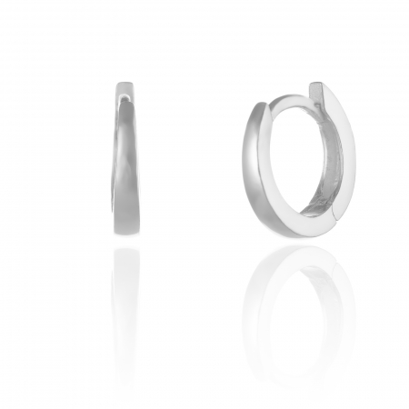 Cercei tip creole - Cercei din argint 925 , Sonis Silver