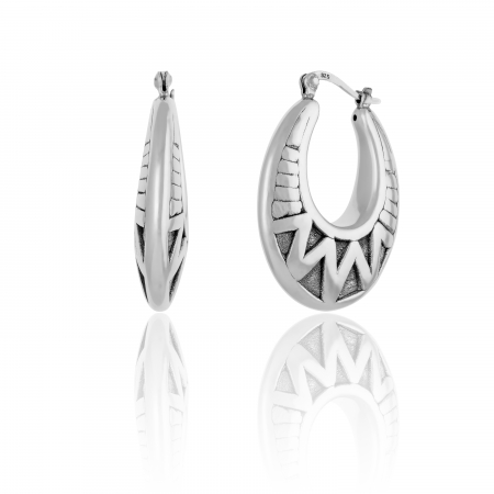 Cercei fashion - Cercei din argint 925 vintage,