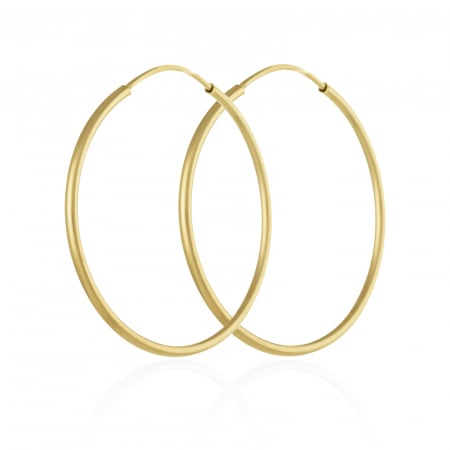 CERCEI - Cercei tip "Creole" din aur 585/ 14 kt