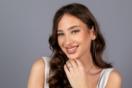 Cercei din aur 585/ 14 kt [1]