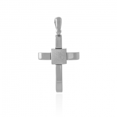 Produse - Pandantiv " tip cruce " din argint 925 , rodiat cu rodiu argintiu, Sonis Silver