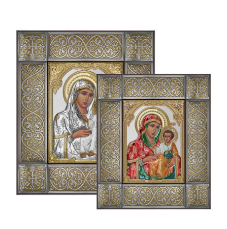 ICOANE - ICOANA ARGINTATA  Q VIRGIN MARY JERUSALIM