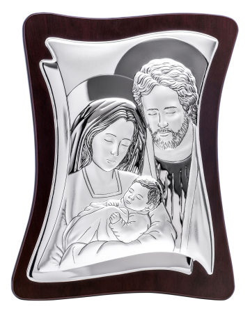 ICOANE - ICOANA ARGINTATA SACRA FAMIGLIA PERG.