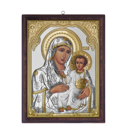 ICOANE - ICOANA ARGINTATA  VIRGIN MARY JERUSALIM