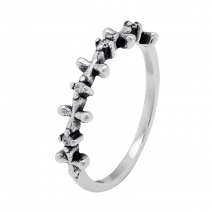 Inele de dama - Inel din argint 925 rodiat, Piatra: cubic zirconia, Culoare: transparenta ,Sonis Silver