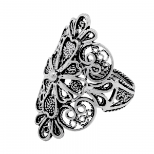 Inel cu model filigranat din argint 925 vintage, Sonis Silver [0]