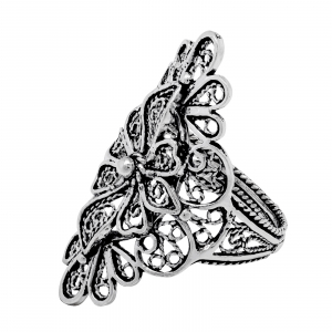 Inel cu model filigranat, din argint 925 vintage, Sonis Silver [0]