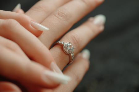 Inel din argint 925 rodiat, Piatra: zirconia fatetata si cubic zirconia, Culoare: transparenta, Sonis Silver [2]