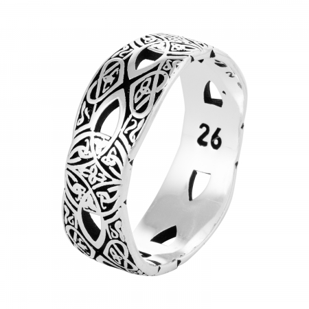 Verighete unisex - Inel tip " Verigheta " din argint 925 vintage,