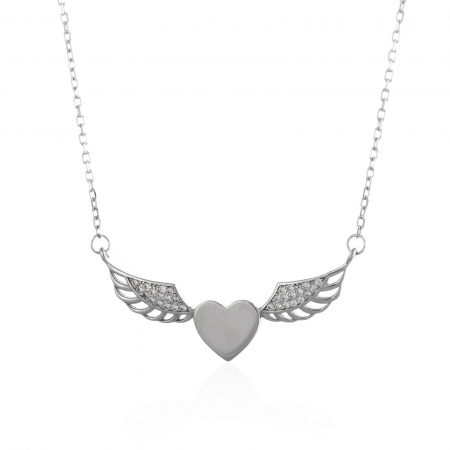 Produse - Lant din argint 925 rodiat, Piatra: cubic zirconia, Culoare: transparenta, Sonis Silver