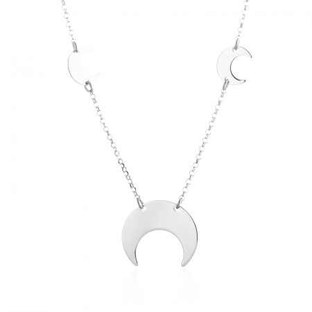 LANTURI CU PANDANTIV - Lant  cu pandantiv din argint 925 rodiat , Sonis Silver