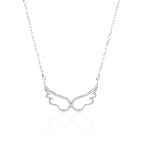 Produse - Lant din argint 925 rodiat, Piatra: cubic zirconia, Culoare: transparenta, Sonis Silver