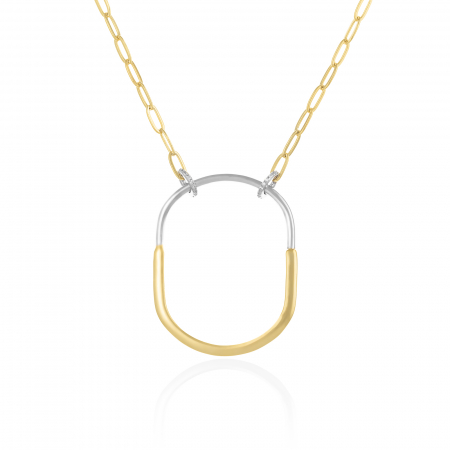 LANTURI CU PANDANTIV - Lant din argint 925, placat cu aur 585/ 14 kt, Sonis Silver