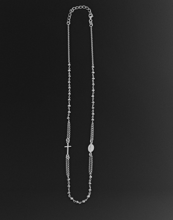 Lant  tip " rozariu " din argint 925 rodiat, Sonis Silver [1]