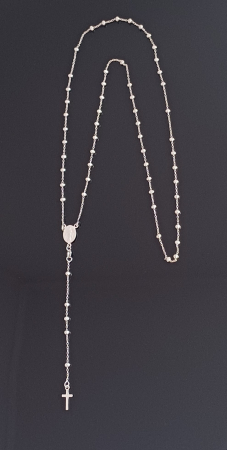 Lant tip" rozariu " din argint rodiat 925, Sonis Silver [1]