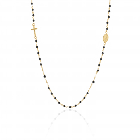 LANTURI TIP ROZARIU - Lant tip "rozariu " din aur 585/ 14 kt, Sonis Silver