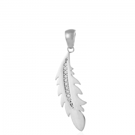 Produse - Pandantiv din argint 925 rodiat, Piatra: cubic zirconia, Culoare: transparenta, Sonis Silver