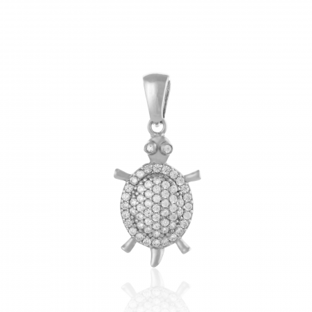Produse - Pandantiv din argint 925 rodiat, Piatra: cubic zirconia, Culoare: transparenta, Sonis Silver