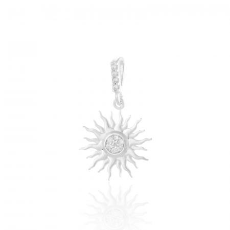 Pandantiv din argint 925, Piatra: cubic zirconia, Culoare: transparenta, Sonis Silver [0]