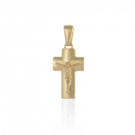 PANDANTIVE TIP CRUCE - Pandantiv tip " Cruce " din argint  925 placat cu aur de kt , Sonis Silver