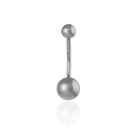 PIERCING - Piercing ombilical din argint 925  rodiat,