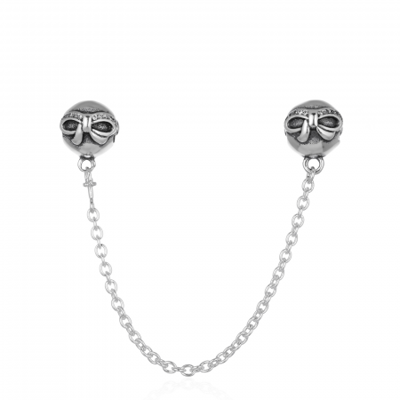 TALISMANE - Talisman de siguranta/ spatiere din argint 925 rodiat, Piatra: zirconia fatetata,Culoare : transparent, Sonis Silver
