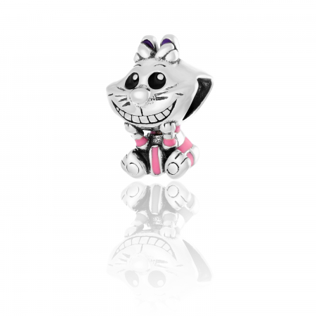 TALISMANE - Talisman pentru bratara din argint 925 rodiat , Piatra : email , Culoare ; multicolor, Sonis Silver