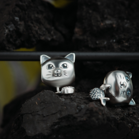 Talisman pentru bratara din argint 925 rodiat, Piatra: cubic zirconia,  Culoare: transparenta, Sonis Silver [1]