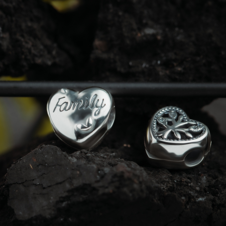 Talisman pentru bratara din argint 925 rodiat, Piatra: cubic zirconia, Culoare: transparenta, Sonis Silver [1]