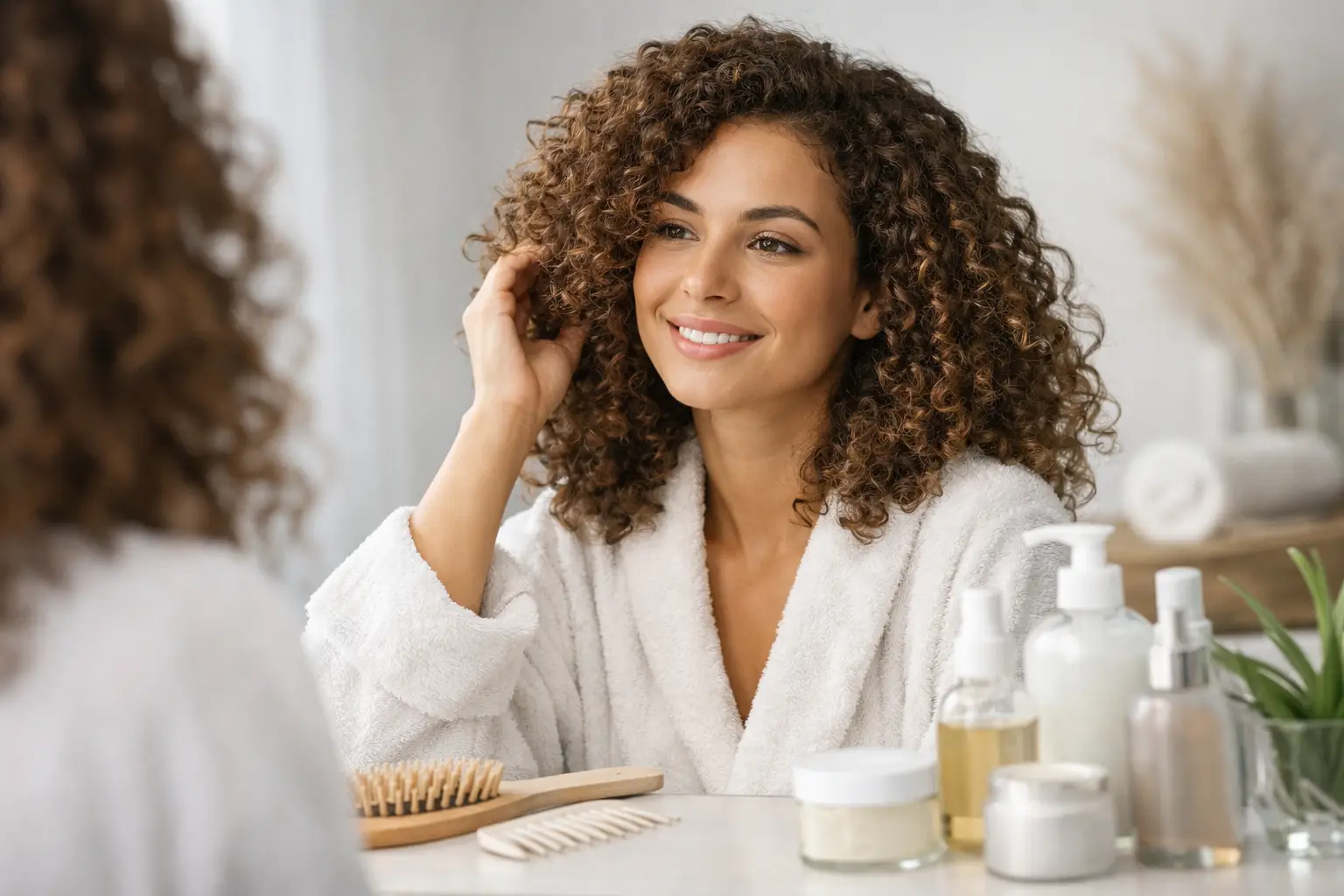 Cum îți alegi rutina pentru păr creț