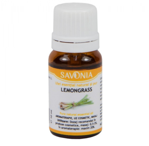 Lemongrass - Ulei Esential Natural si Pur Savonia 10ml [1]