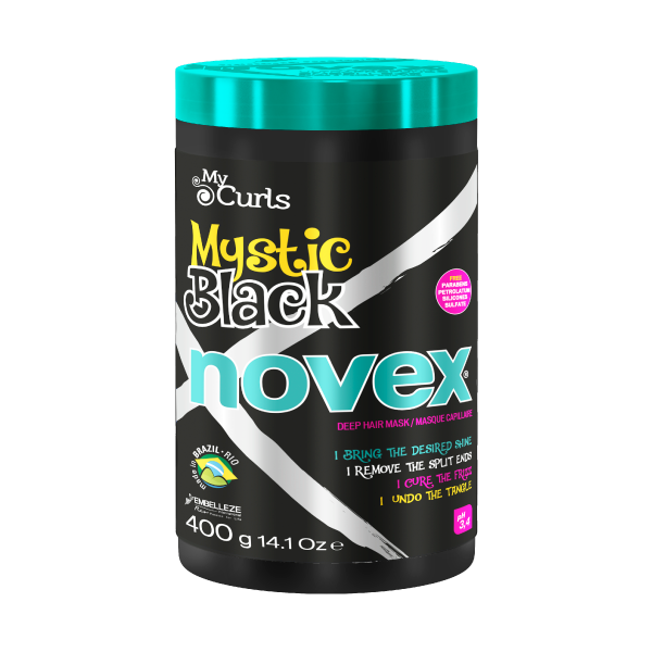Mystic Black Masca de Hidratare Profunda pentru Par Cret si Ondulat Novex [1]