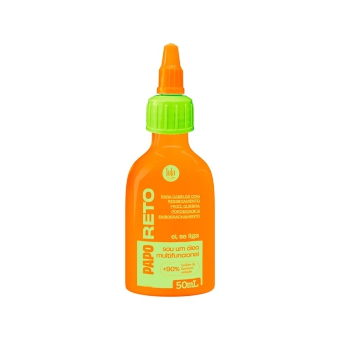 ulei Papo Reto, ulei bucle, ulei Lola Cosmetics, ulei păr uscat, anti-frizz, bucle strălucitoare [1]