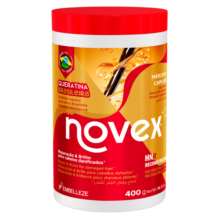 Masca Keratina Braziliana pentru Par Deteriorat 400g [1]