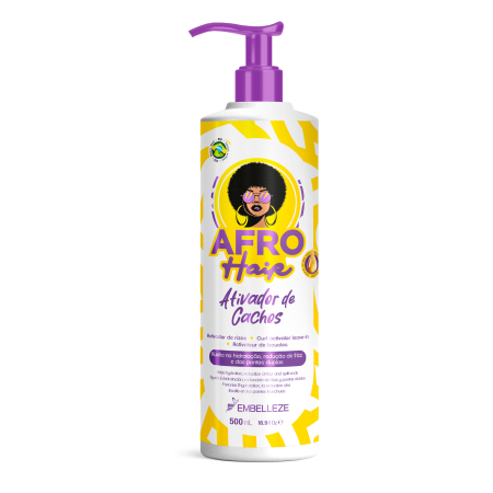 Par Cret si Ondulat - Activator pentru Bucle – AfroHair Curl Activator Novex 500 g