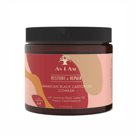 Favorite de Vară - As I Am Jamaican Black Castor Oil CoWash 454 g balsam de spălare pentru păr creț, ondulat și deteriorat