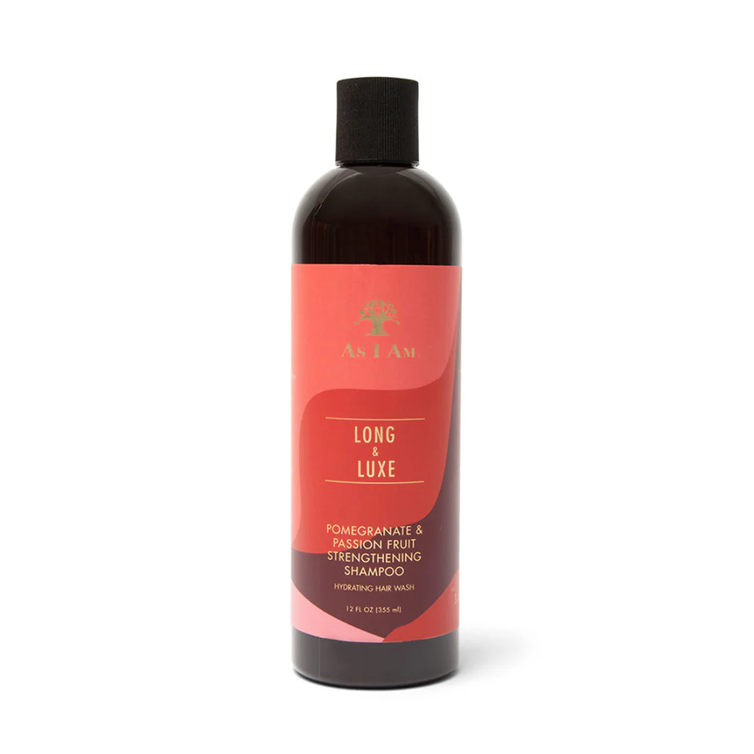 Cresterea Parului - As I Am Long & Luxe Strengthening Shampoo – Șampon fortifiant pentru păr creț 355ml