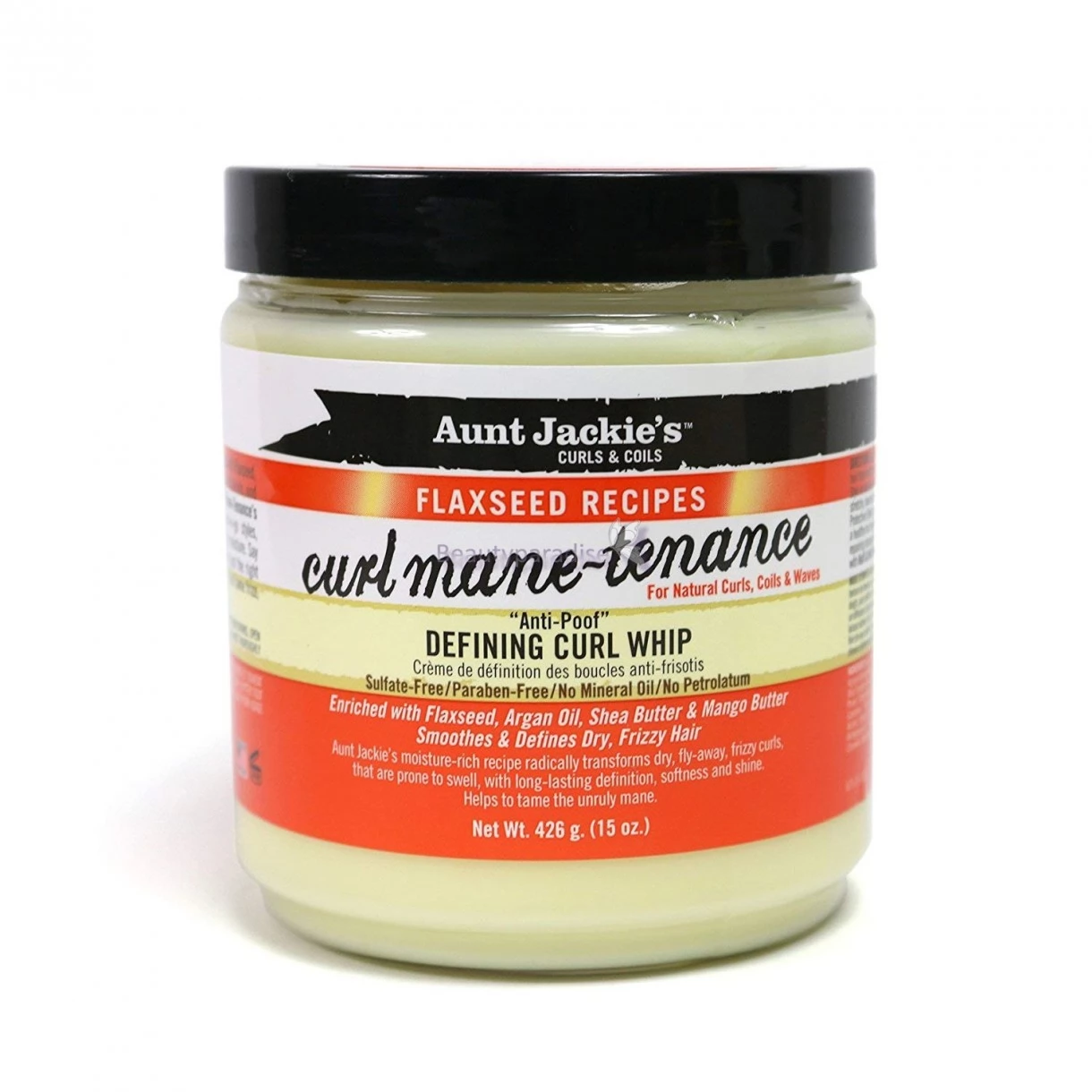 Curly Hair Care - Aunt Jackie's Curl Mane-Tenance Defining Curl Whip 426g