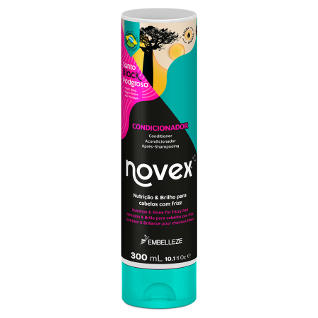 Mystic Black Moisturizing Curly Hair Conditioner Novex [0]